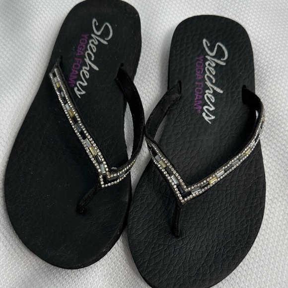 Skechers flips flops with bling - Picture 1 of 4